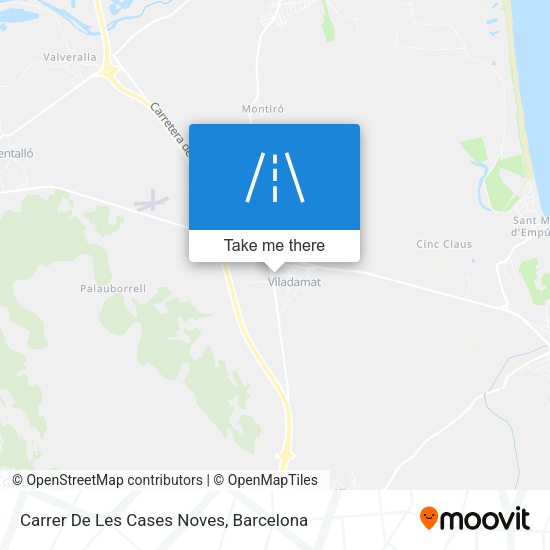 Carrer De Les Cases Noves map