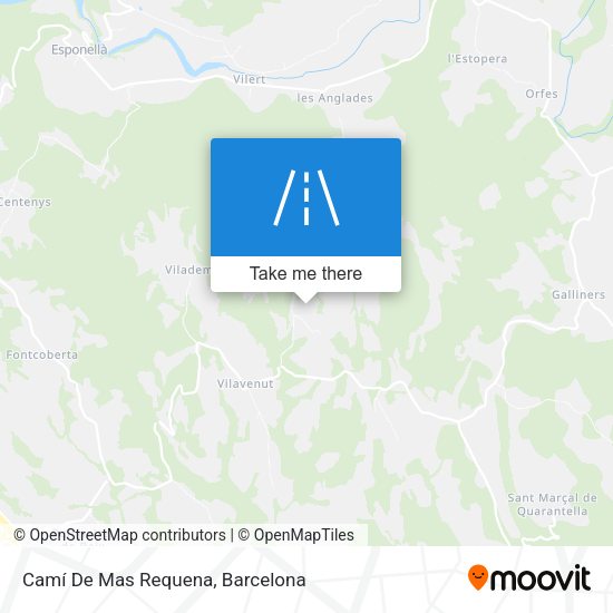 Camí De Mas Requena map