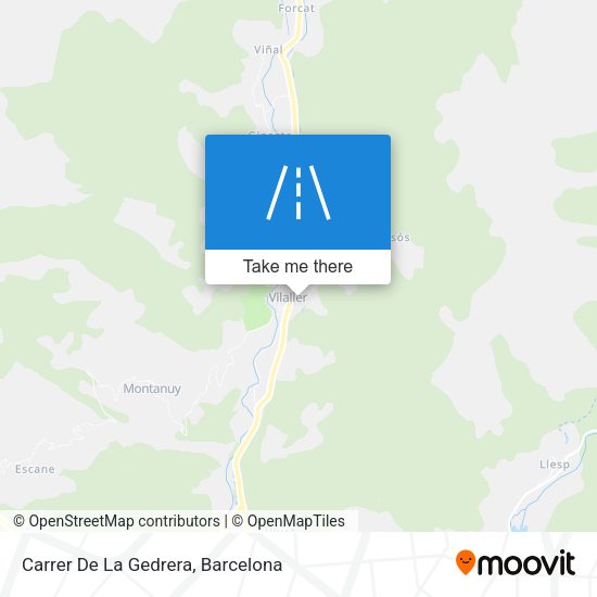 Carrer De La Gedrera map