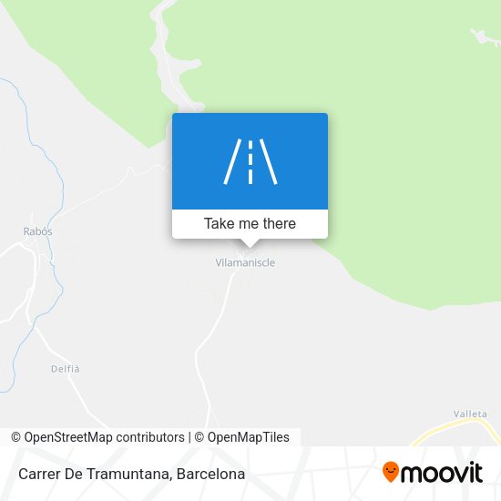 Carrer De Tramuntana map