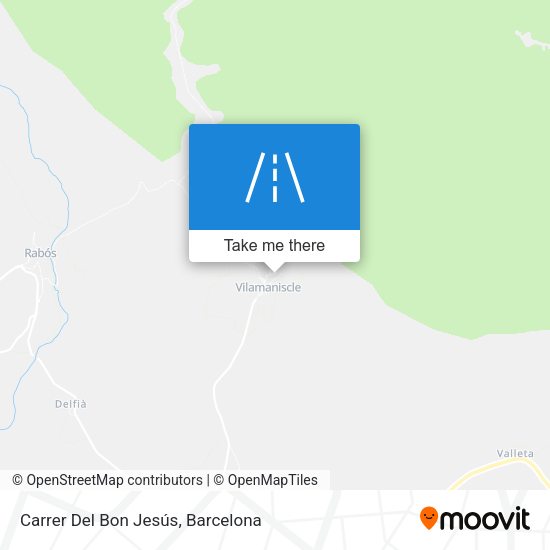 Carrer Del Bon Jesús map
