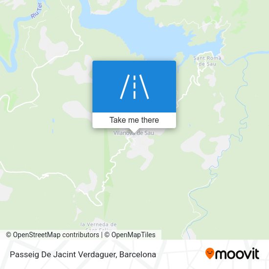 Passeig De Jacint Verdaguer map