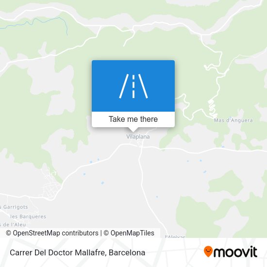 Carrer Del Doctor Mallafre map
