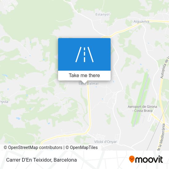 Carrer D'En Teixidor map