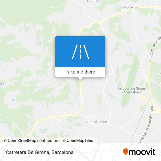 Carretera De Girona map