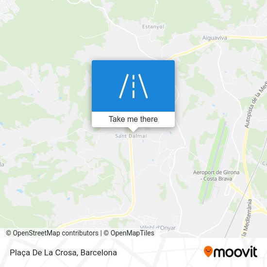 Plaça De La Crosa map