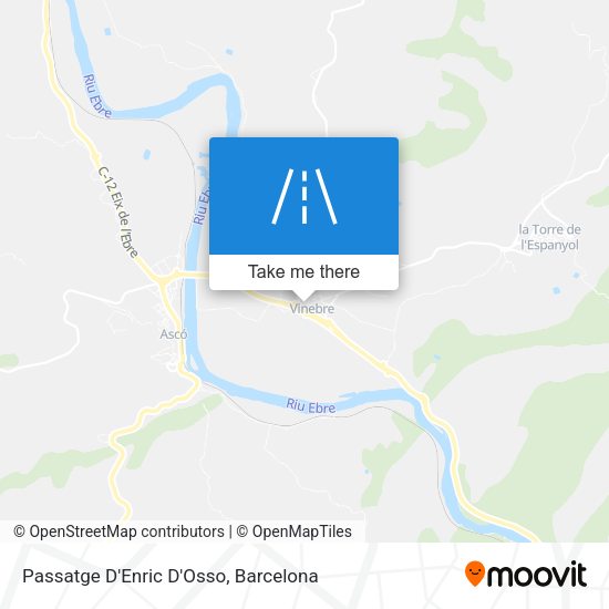 Passatge D'Enric D'Osso map