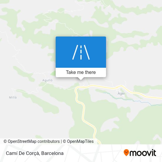Camí De Corçà map