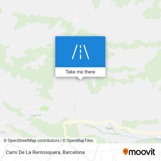 Camí De La Remosquera map