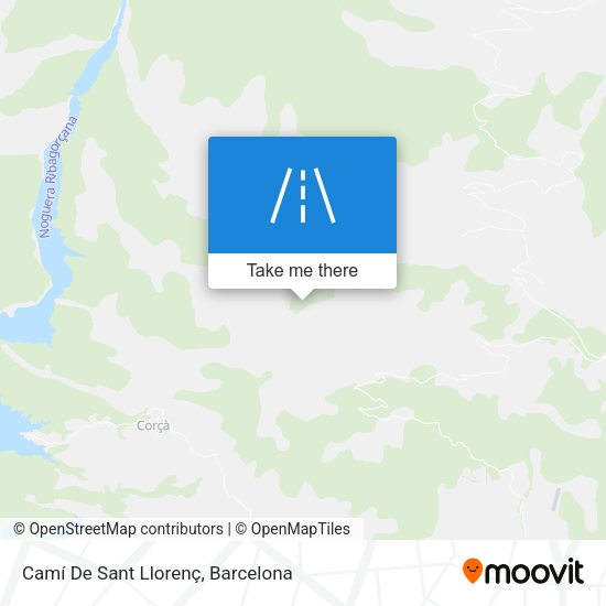 Camí De Sant Llorenç map
