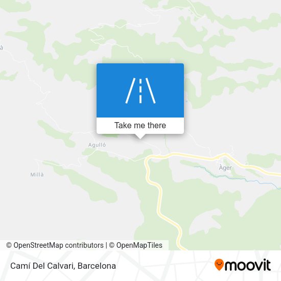 Camí Del Calvari map