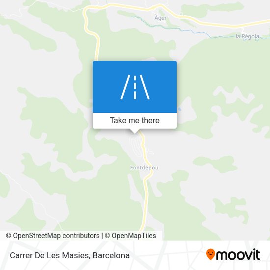 Carrer De Les Masies map