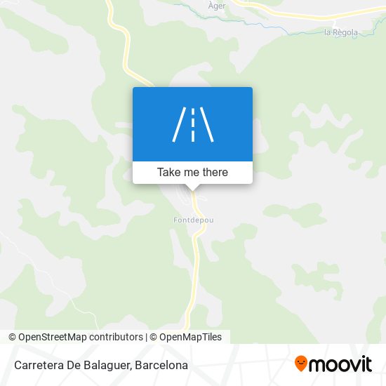 Carretera De Balaguer map