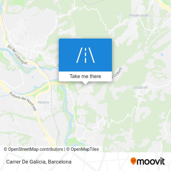 Carrer De Galícia map