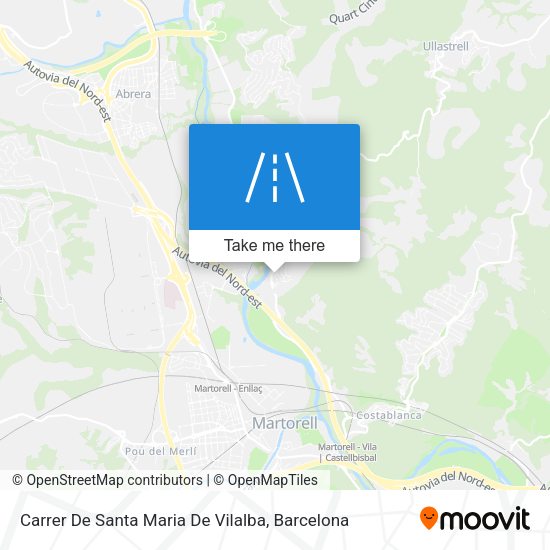 Carrer De Santa Maria De Vilalba map