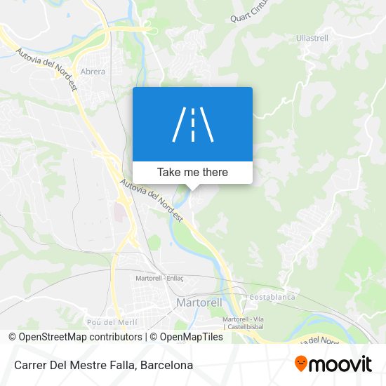 Carrer Del Mestre Falla map