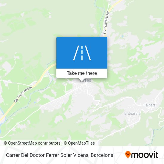 Carrer Del Doctor Ferrer Soler Vicens map