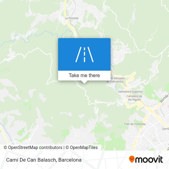 Camí De Can Balasch map
