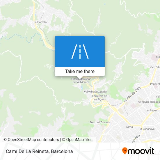 Camí De La Reineta map