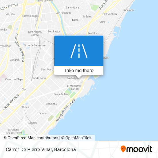 Carrer De Pierre Villar map