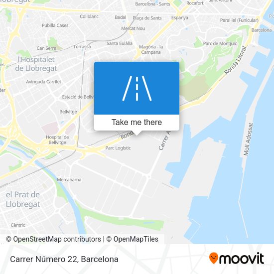 Carrer Número 22 map