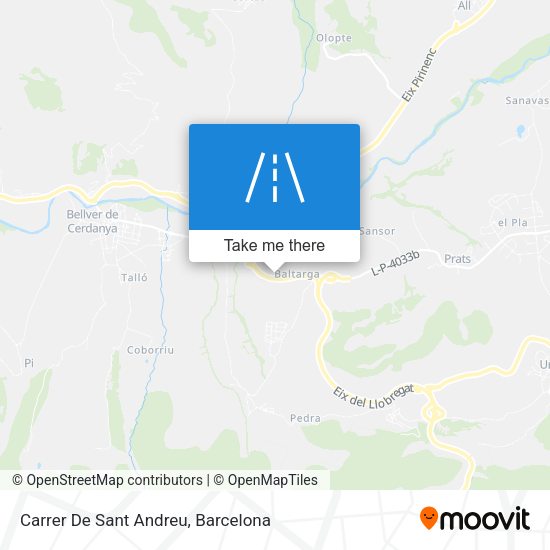 Carrer De Sant Andreu map