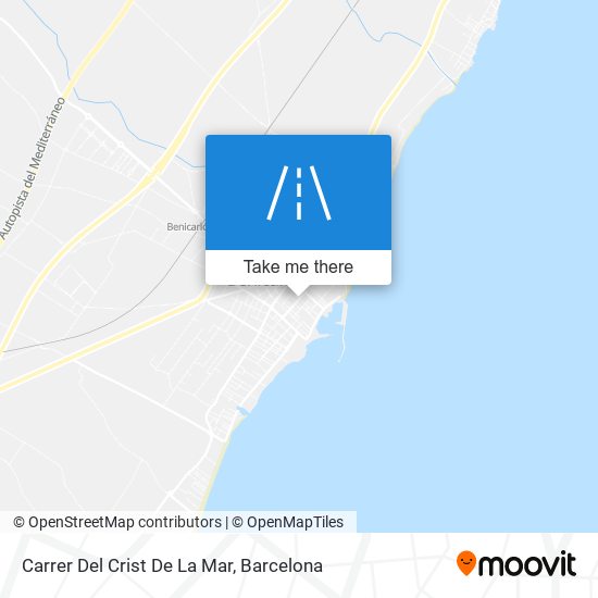 Carrer Del Crist De La Mar map