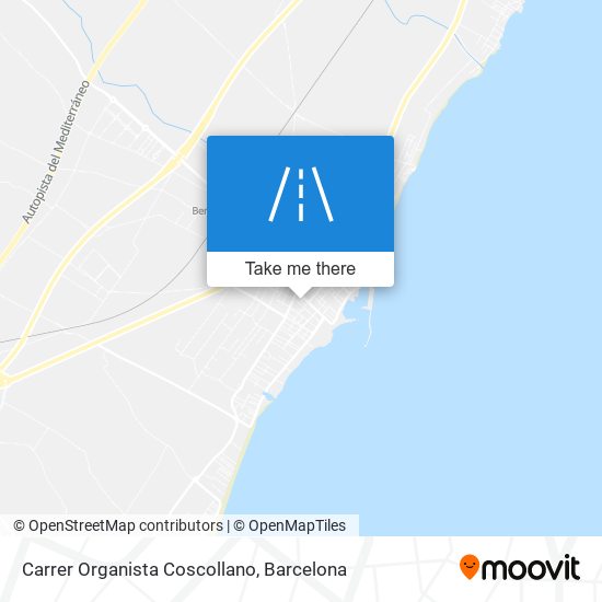 Carrer Organista Coscollano map