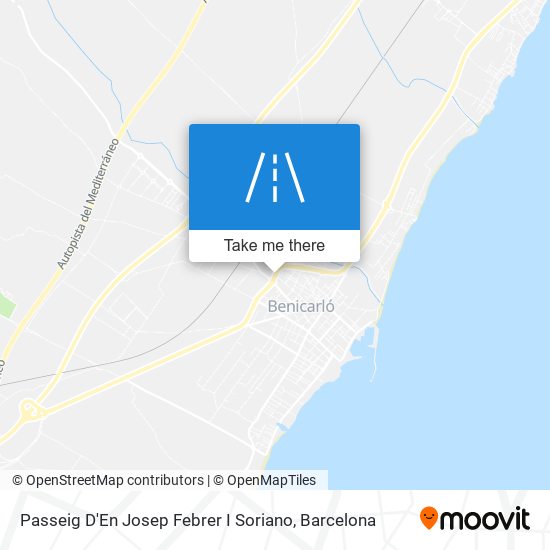 Passeig D'En Josep Febrer I Soriano map
