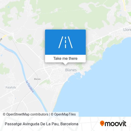 Passatge Avinguda De La Pau map