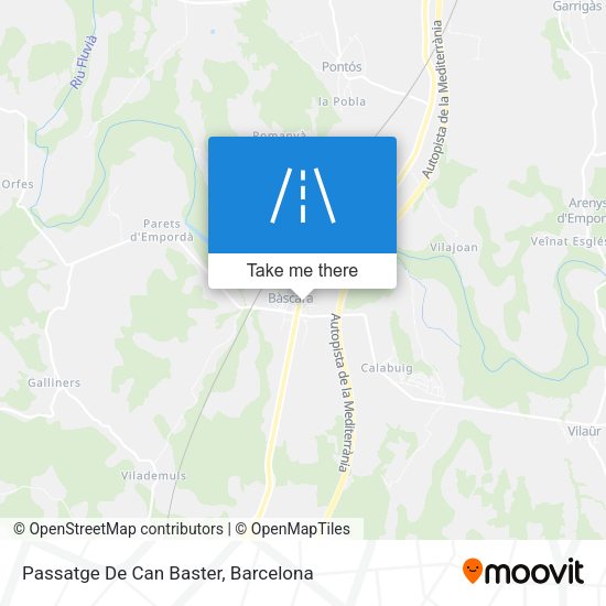Passatge De Can Baster map