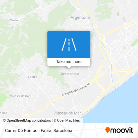 Carrer De Pompeu Fabra map
