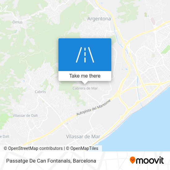 Passatge De Can Fontanals map