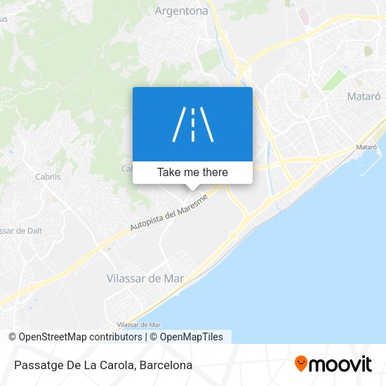 Passatge De La Carola map