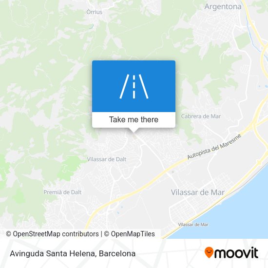 Avinguda Santa Helena map