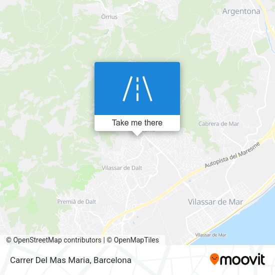 Carrer Del Mas Maria map
