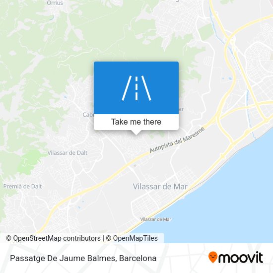Passatge De Jaume Balmes map