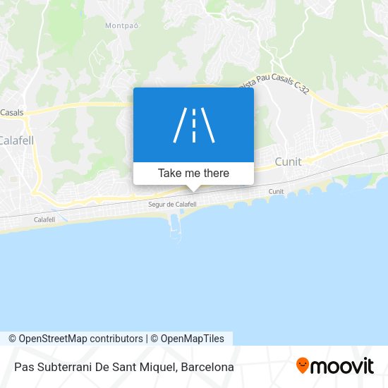 Pas Subterrani De Sant Miquel map