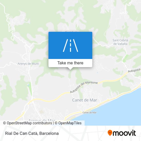 Rial De Can Catà map