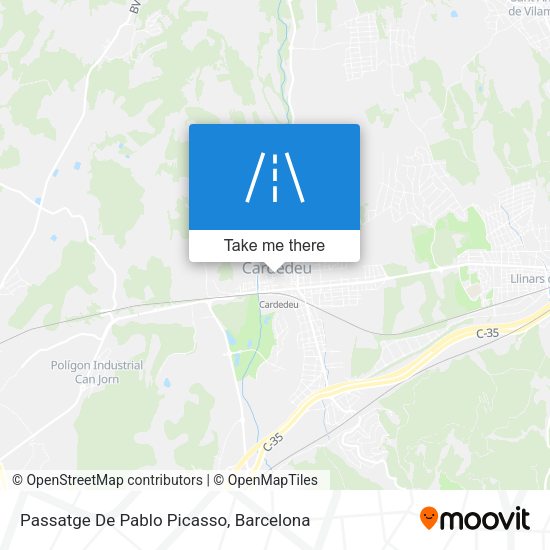 Passatge De Pablo Picasso map