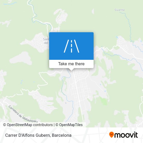Carrer D'Alfons Gubern map