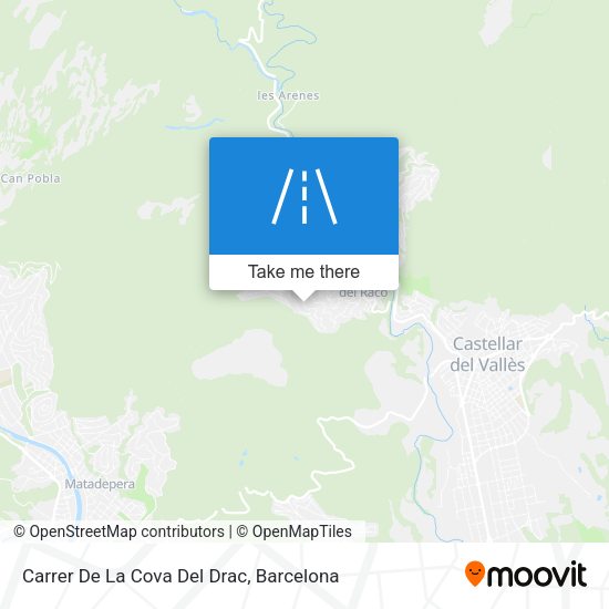 Carrer De La Cova Del Drac map