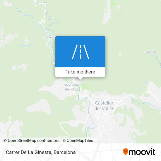 Carrer De La Ginesta map
