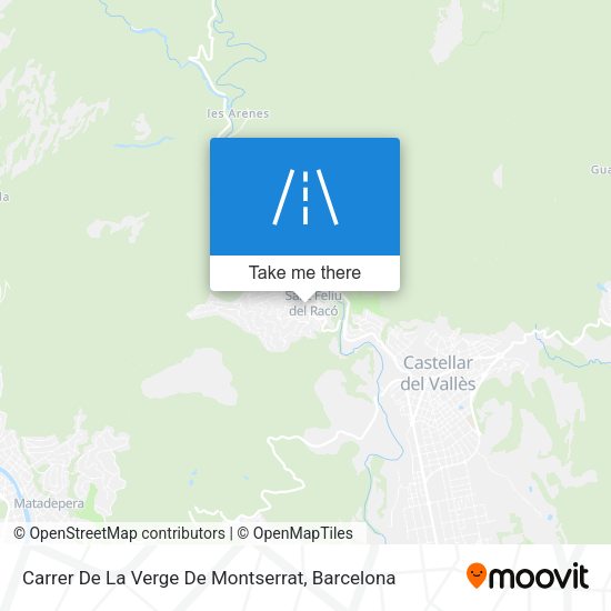 Carrer De La Verge De Montserrat map