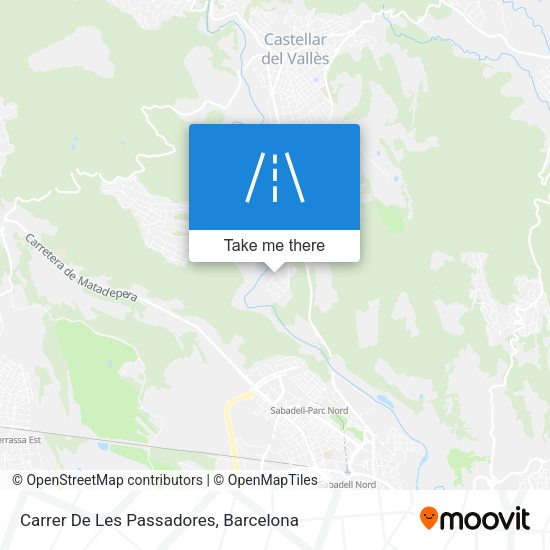 Carrer De Les Passadores map