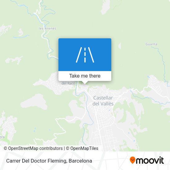 Carrer Del Doctor Fleming map