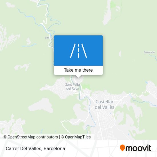 Carrer Del Vallès map
