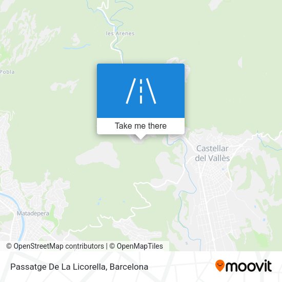Passatge De La Licorella map