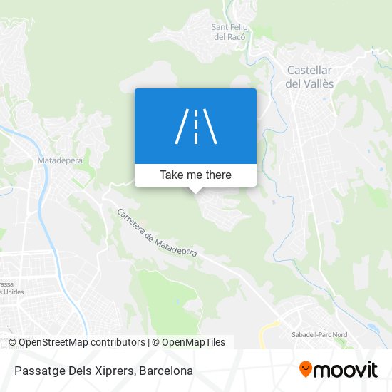Passatge Dels Xiprers map