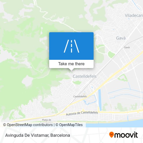 Avinguda De Vistamar map